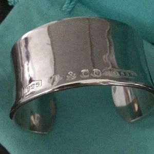 $1250 Tiffany and Co 1837 Wide Cuff 100% Authentic!